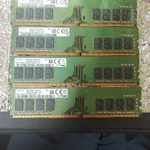 ddr4 삼성8g 2666 2개, 3200 2개