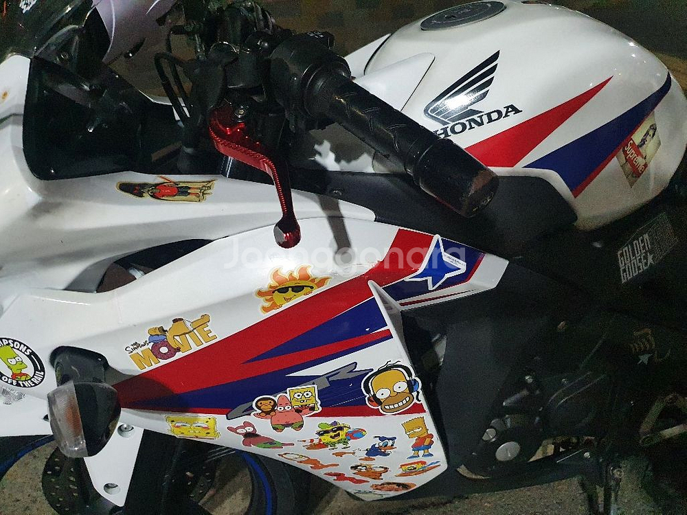 cbr125 오토바이 짧은 키로수 판매합니다.(개인)--9