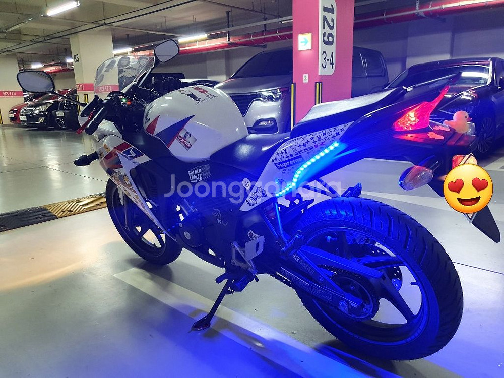 cbr125 오토바이 짧은 키로수 판매합니다.(개인)--2