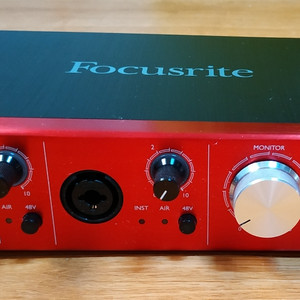 오디오인터페이스 Focusrite Clarett 판매