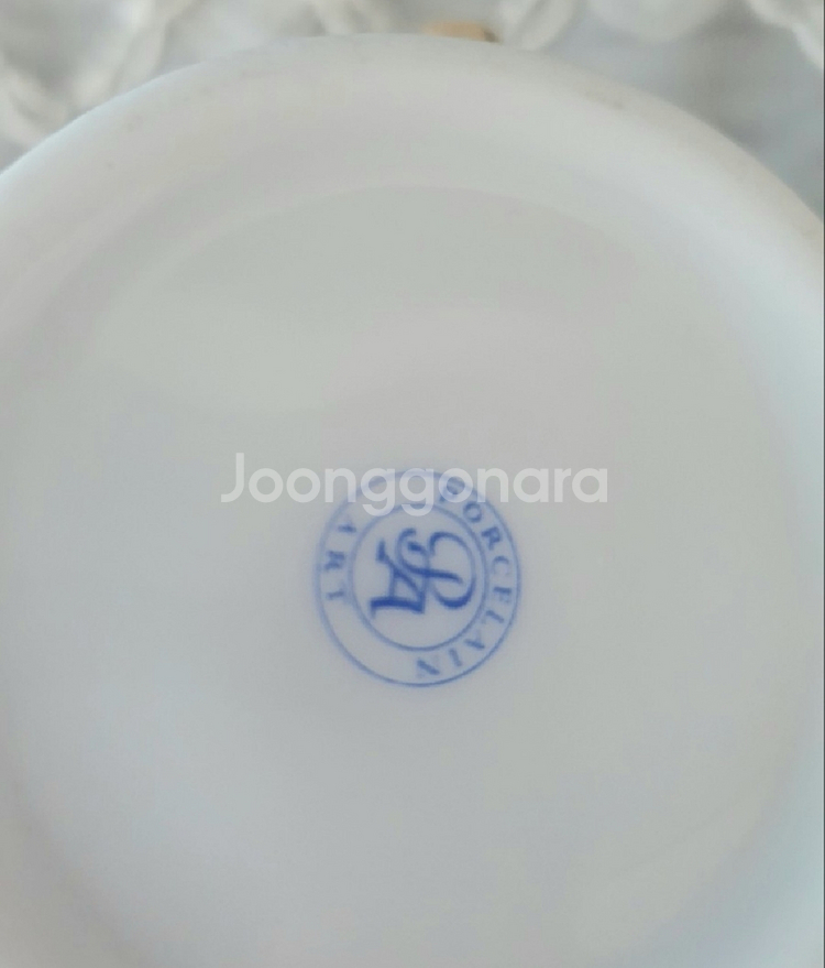(레어템)영국 포셀린 풍경 미니팟--4