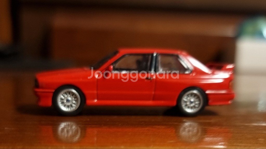 미니지티 BMW E90 M3 레드 LHD 64스케일--3
