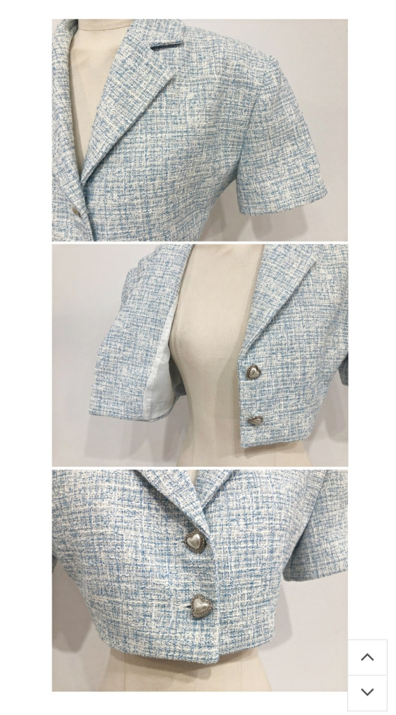 지윈 GWIN 트위드셋트--6