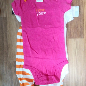 새상품) 2~3세 아기옷. 카터스 바디수트+바지 18m