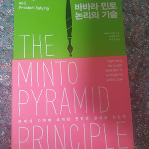 책 THE MINTO PYRAMID PRINCIPLE
