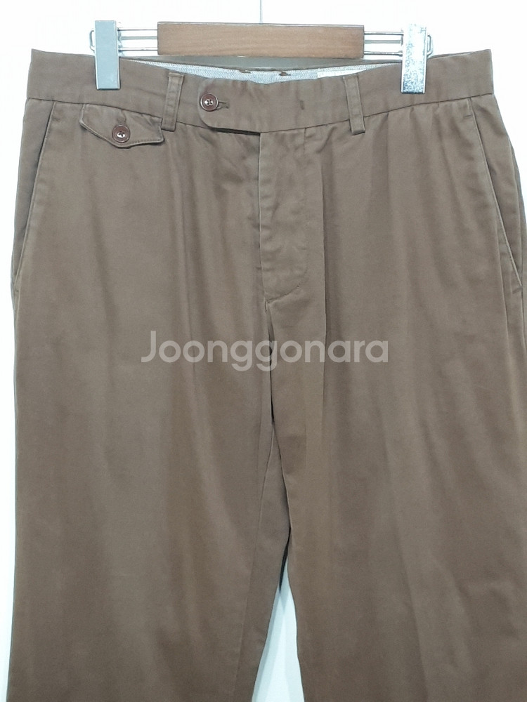 (32) 빈폴 면바지 진브라운 스판 치노팬츠 캐주얼--1