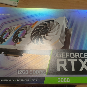 컬러풀 RTX 3060 Ultra oc 12g LHR