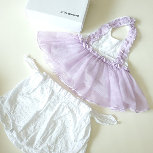 리틀그라운드 아기튜튜원피스세트