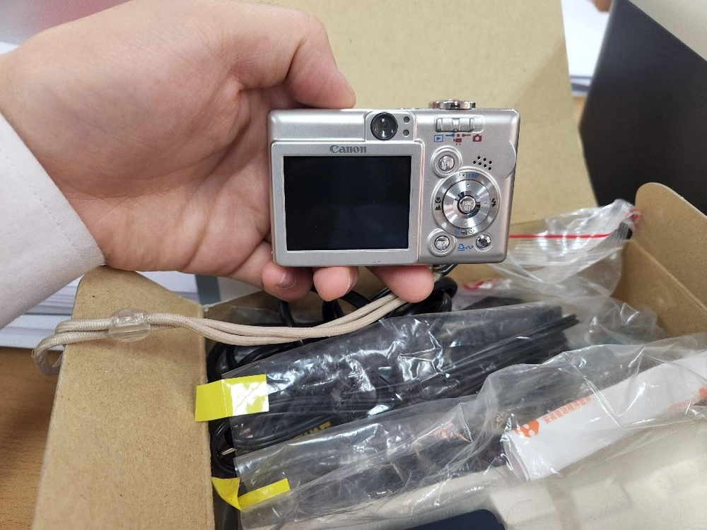 캐논디지털카메라IXUS50 풀 세트 이미지