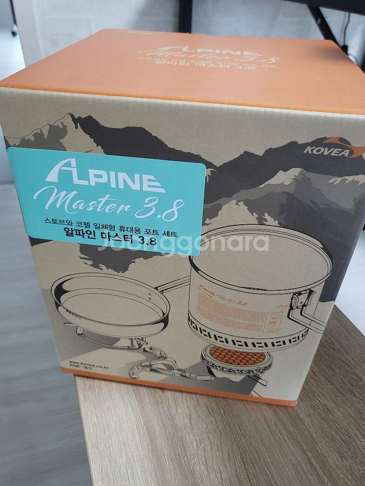 (스토브,버너)코베아알파인마스터3.8 새제품 팝니다.--0