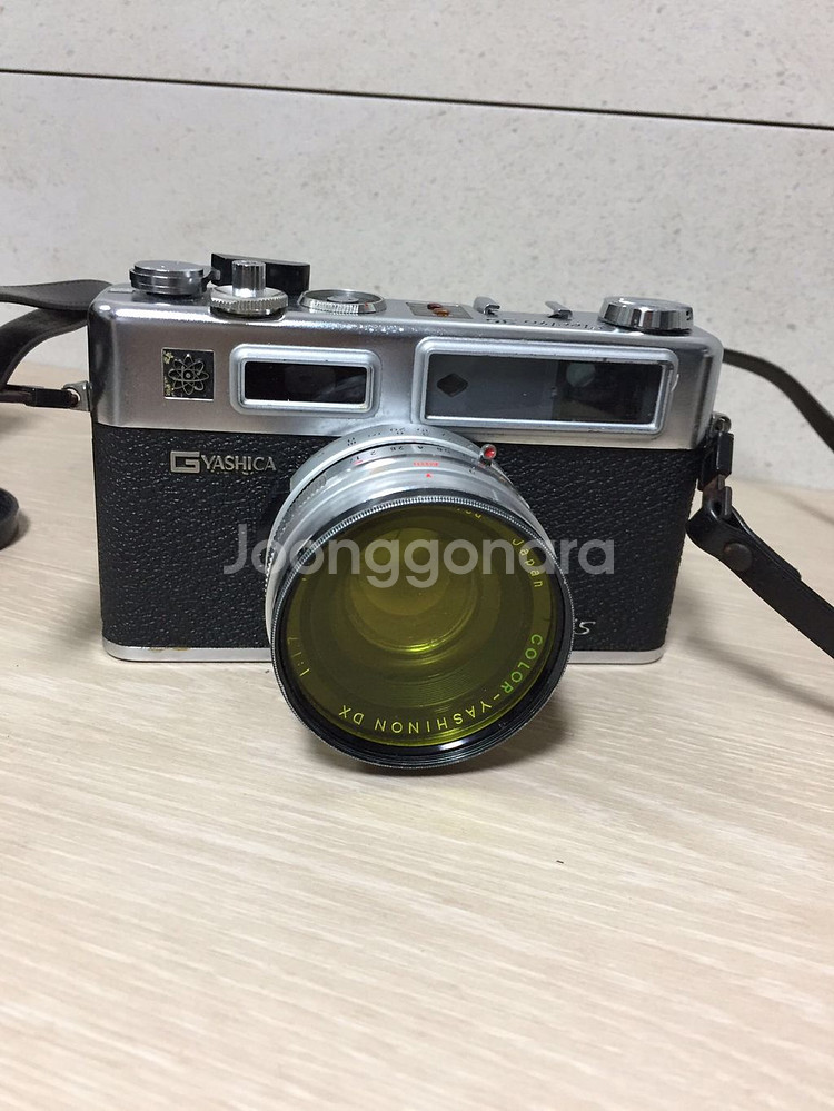 야시카 일렉트로35 필름카메라+렌즈+필터렌즈--2