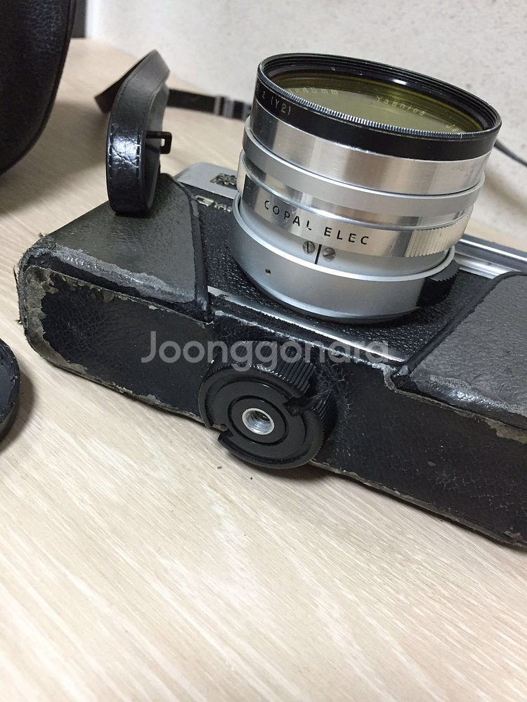 야시카 일렉트로35 필름카메라+렌즈+필터렌즈--5