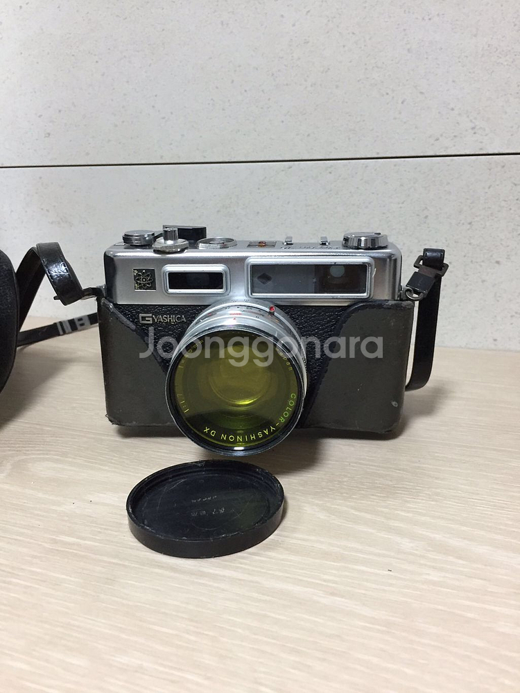 야시카 일렉트로35 필름카메라+렌즈+필터렌즈--6