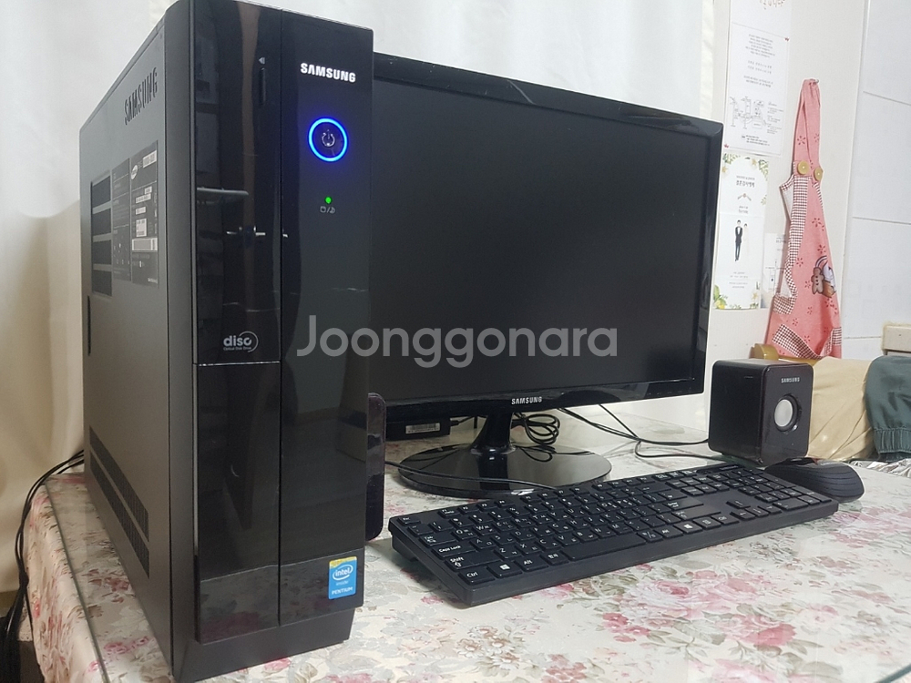 삼성 데스크탑PC 본체(ssd),모니터,키보드,마우스,--1