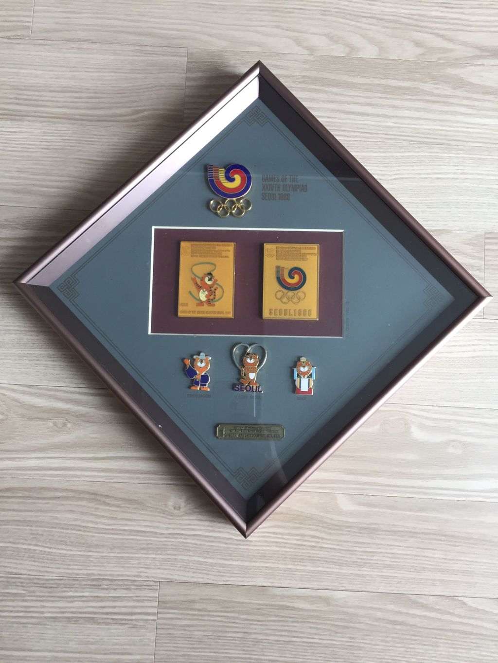 1988년 서울올림픽 호돌이 마스코트 액자 기념품 굿즈 | 중고나라 - 안심되는 중고거래