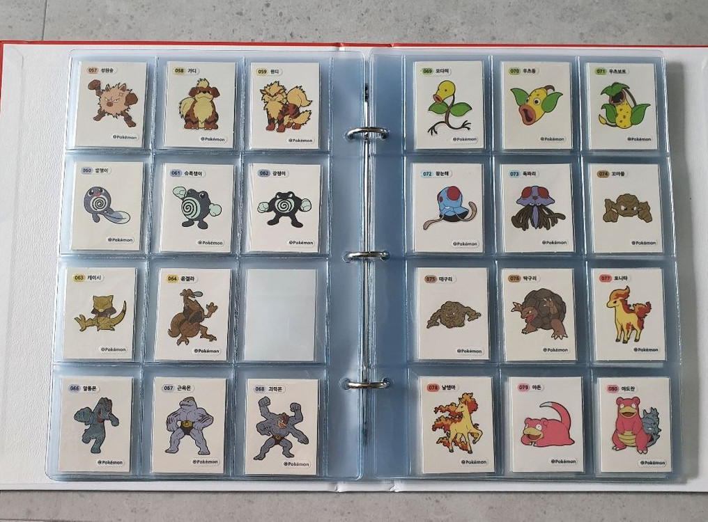 포켓몬 스티커 띠부띠부씰 159종 예약 판매--4