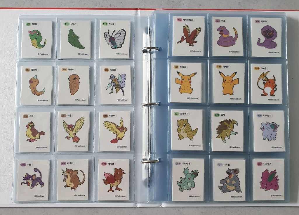 포켓몬 스티커 띠부띠부씰 159종 예약 판매--2