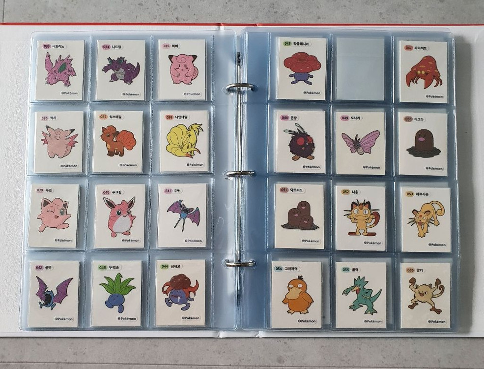 포켓몬 스티커 띠부띠부씰 159종 예약 판매--3