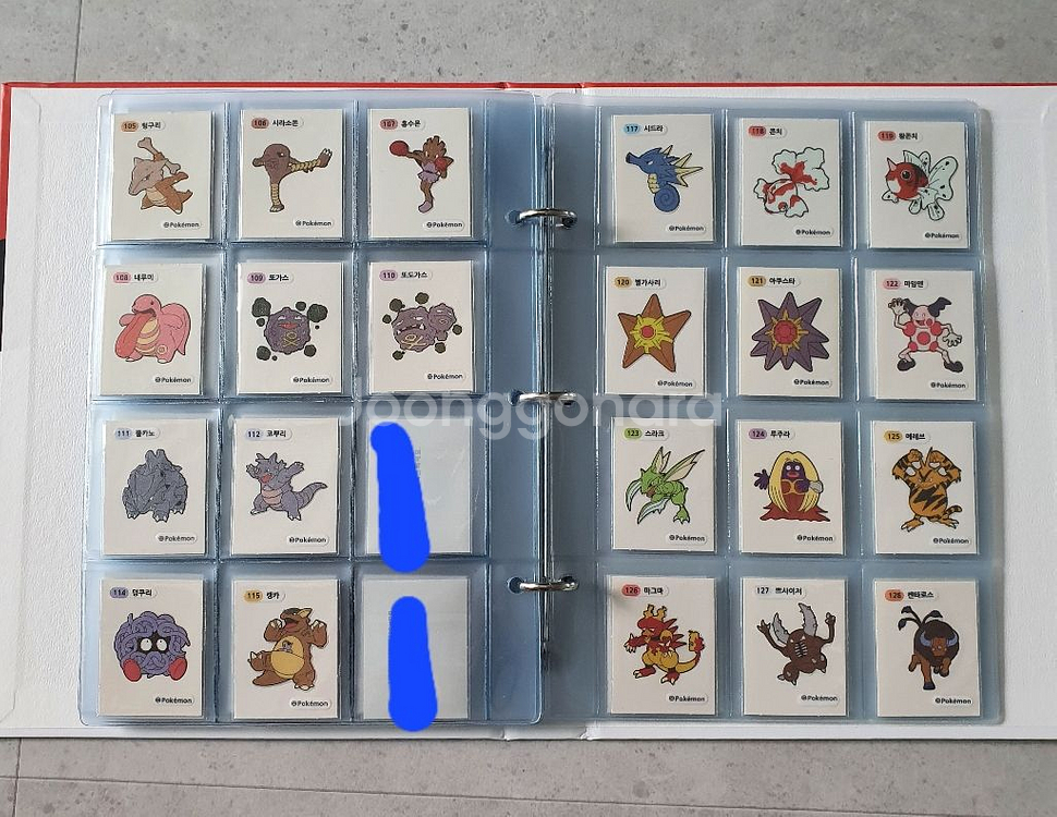 포켓몬 스티커 띠부띠부씰 159종 예약 판매--6