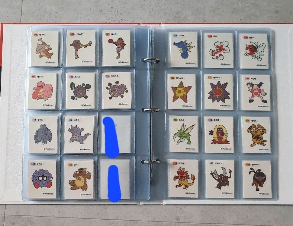 포켓몬 스티커 띠부띠부씰 159종 예약 판매--6