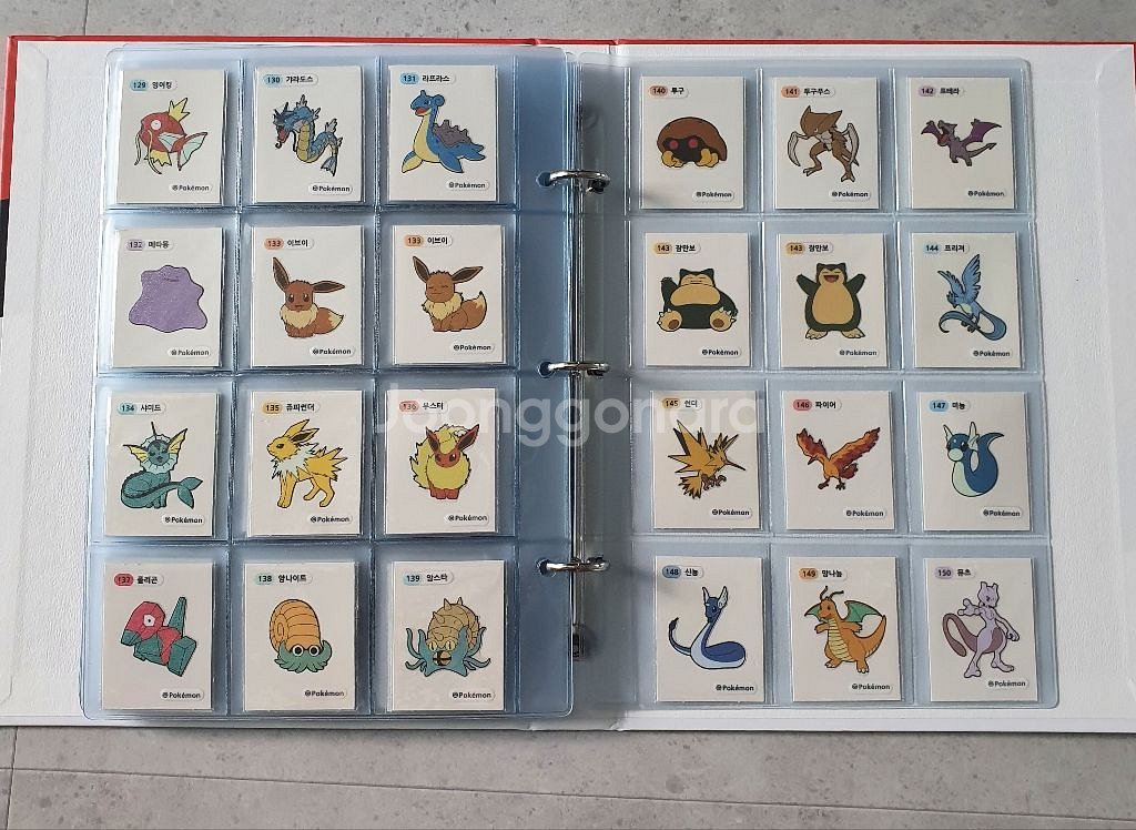 포켓몬 스티커 띠부띠부씰 159종 예약 판매--7