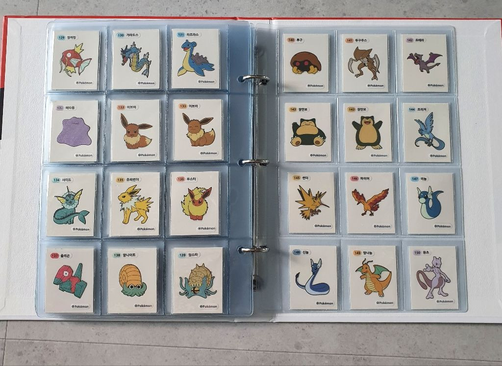 포켓몬 스티커 띠부띠부씰 159종 예약 판매--7