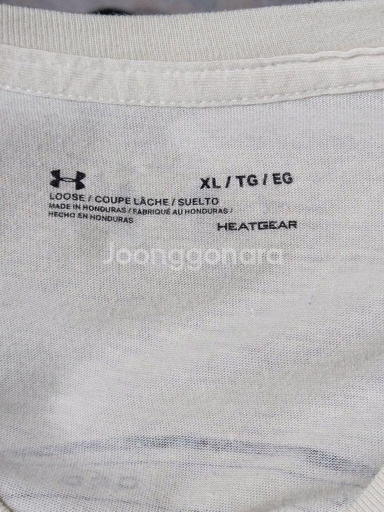XL 언더아머 스티븐카레 라운드넥 티셔츠--6