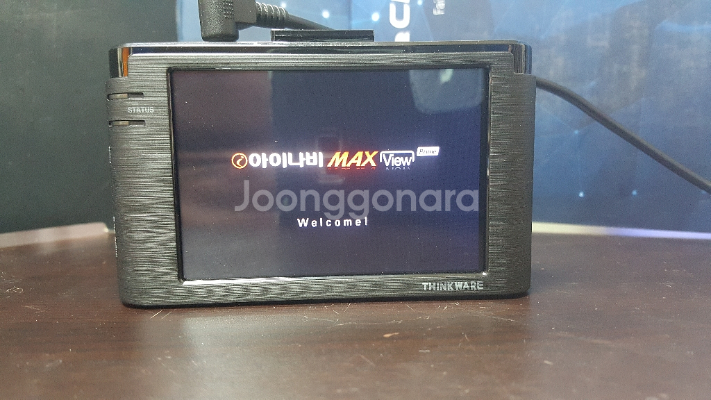 정비된 아이나비 맥스뷰 프라임 앞쪽 본체만.--3
