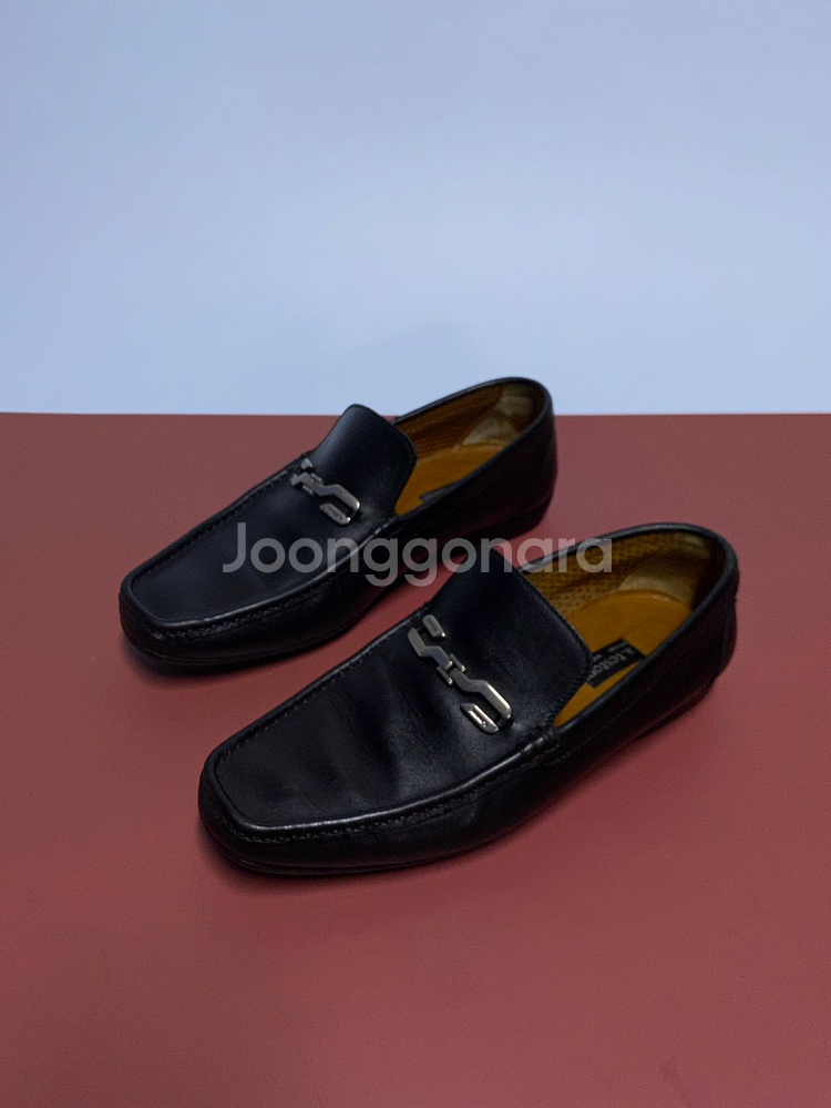 아테스토니 블랙라벨 로퍼 5 1/2 255정도--0