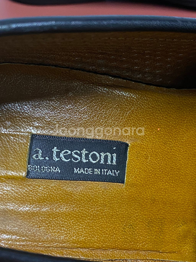 아테스토니 블랙라벨 로퍼 5 1/2 255정도--6