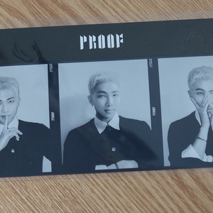 방탄 proof 위버스 세컷 특전 남준