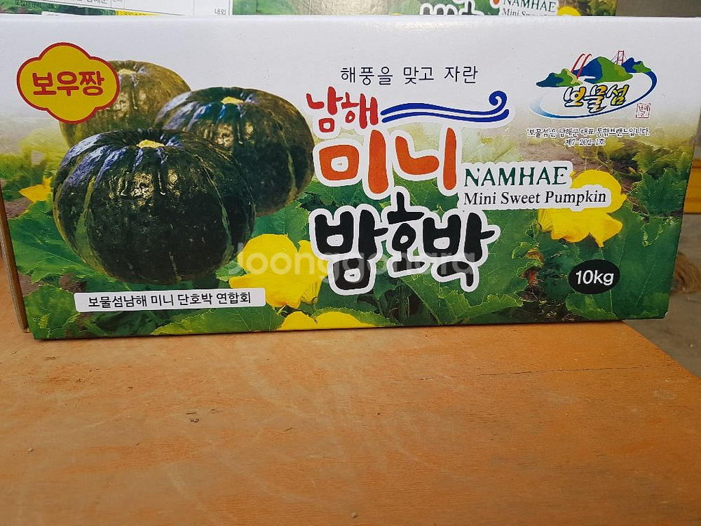 단호박(남해보물단호박)--1