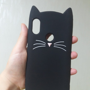 홍미노트5 실리콘 폰케이스 고양이