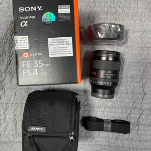 소니FE35mmF1.4GM 렌즈