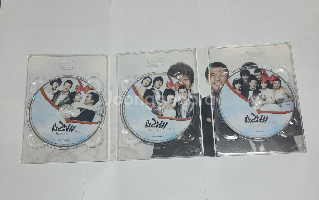 2008년 SBS드라마 사랑해 16부작 DVD--5