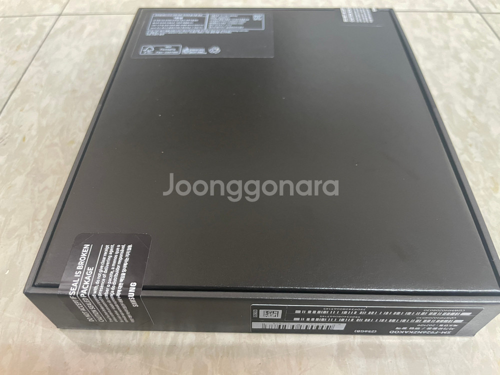 (미개봉)삼성 갤럭시Z폴드3 5G 블랙 공기계(256)--4