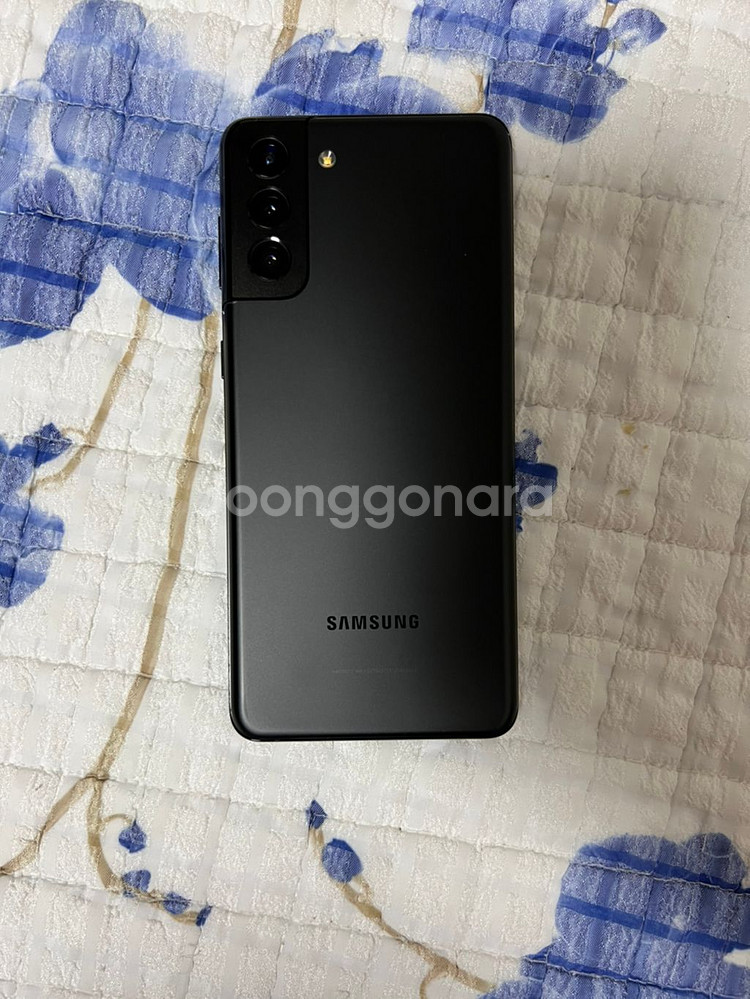 갤럭시 S21 플러스 블랙 풀박 256g--2