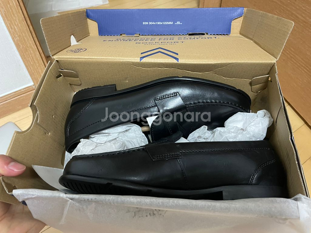 [새상품] 락포트 페니로퍼 블랙 265mm--4