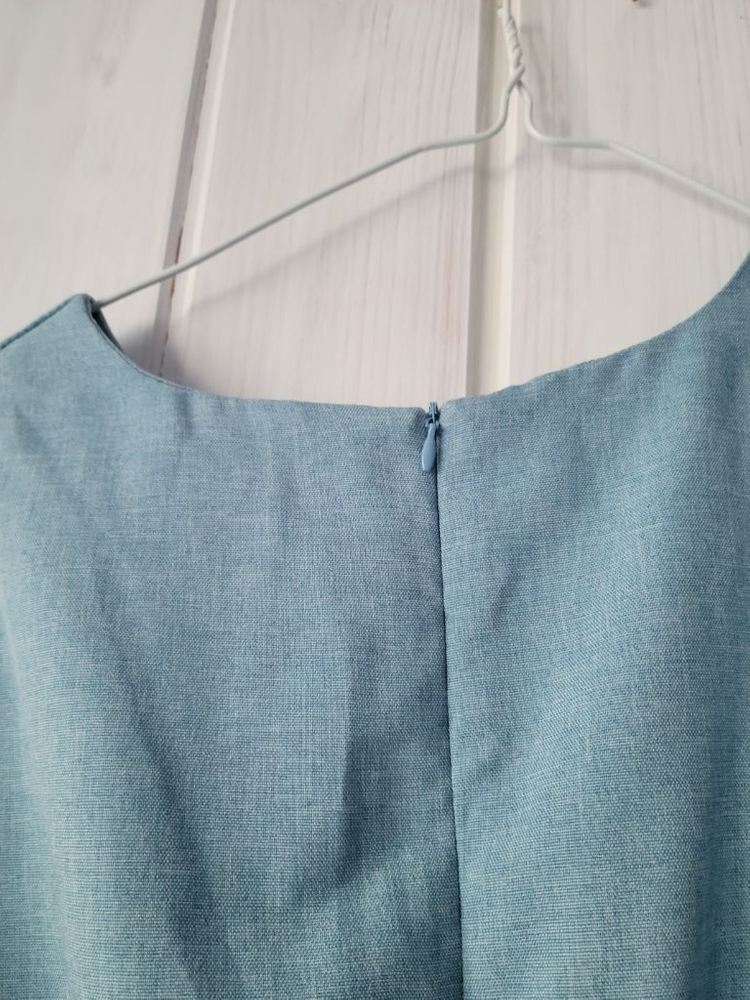 시원한 하늘색 원피스s--3