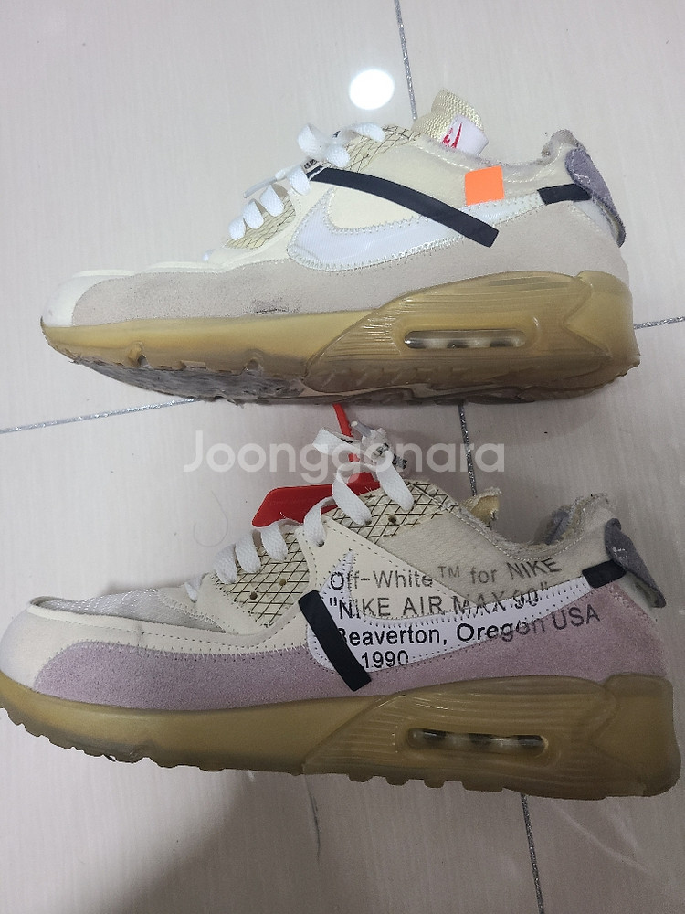 오프화이트x나이키 260사이즈 정품 팝니다--1