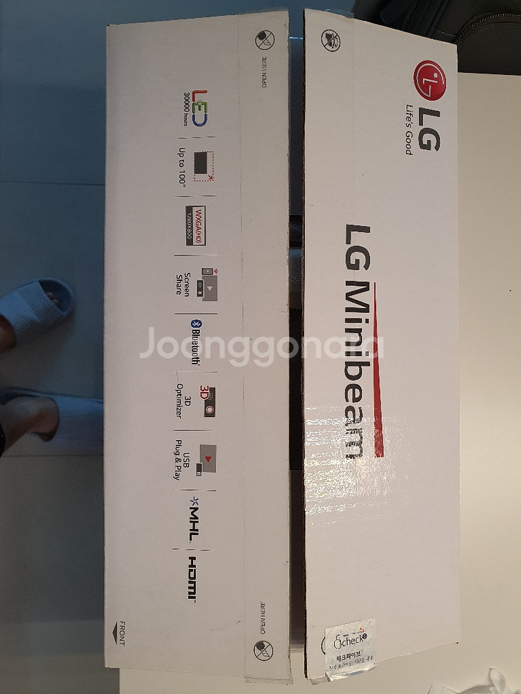 엘지 빔프로젝터 PW1000--7