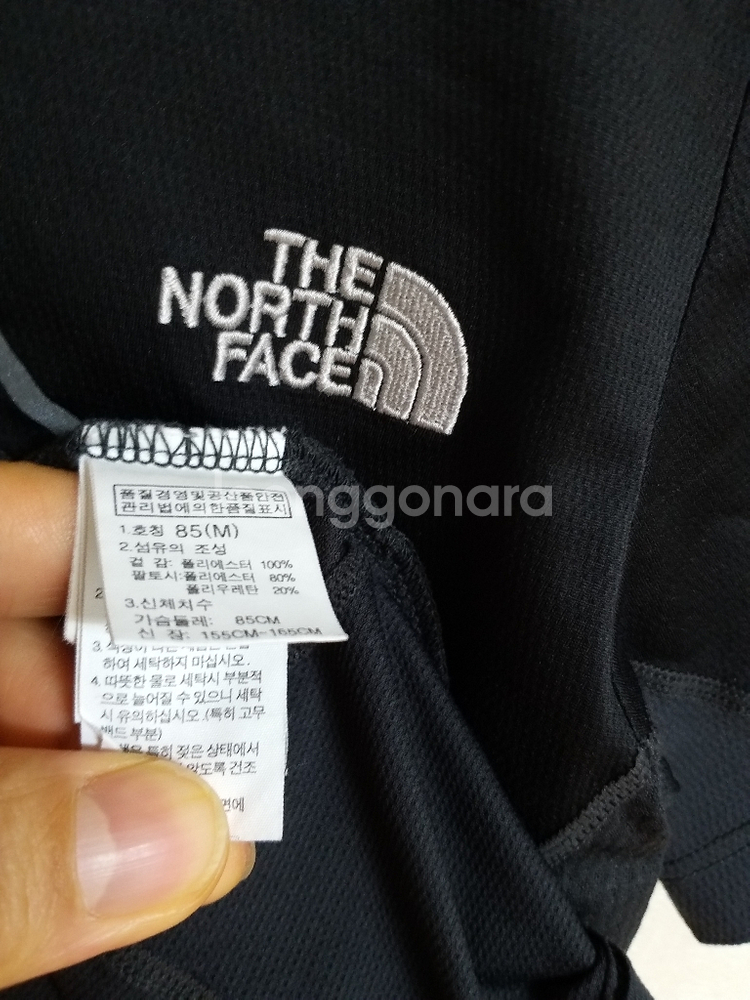 여성 노스페이스 반팔 등산티셔츠 (스판85-90)--2