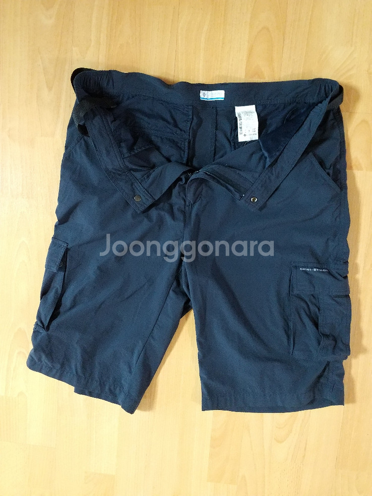 남성 컬럼비아 빅사이즈 등산 반바지 (38)--1