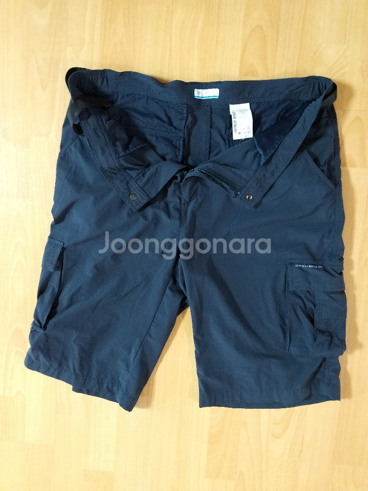 남성 컬럼비아 빅사이즈 등산 반바지 (38)--5