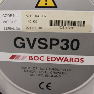 GVSP30 EDWARDS 스크롤진공펌프 ISP-500