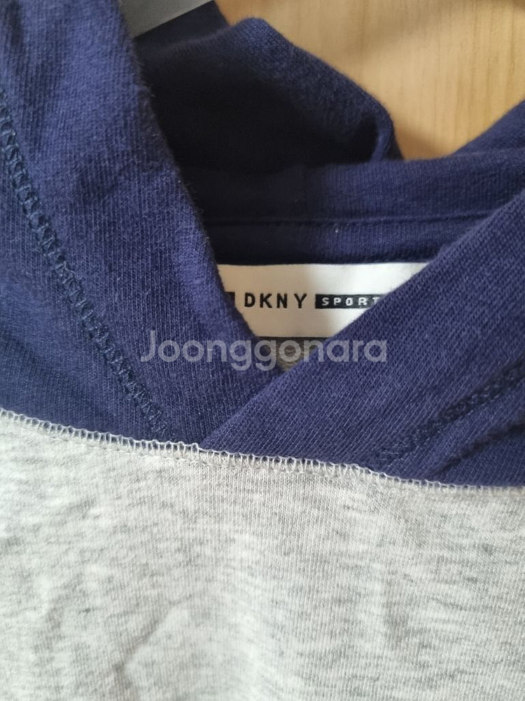 DKNY 정품 남성 후드 티셔츠 새상품 택포--1