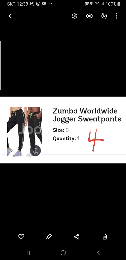 줌바웨어 줌바옷--4