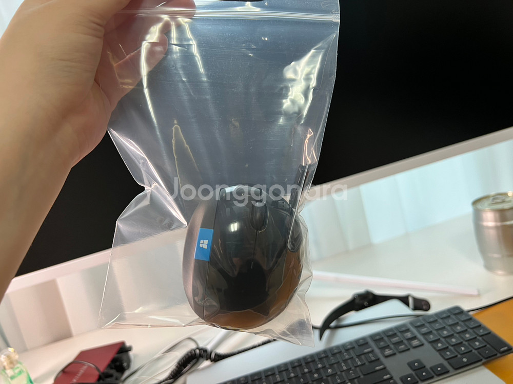 마이크로 소프트 스컬프트 버티컬 마우스--1
