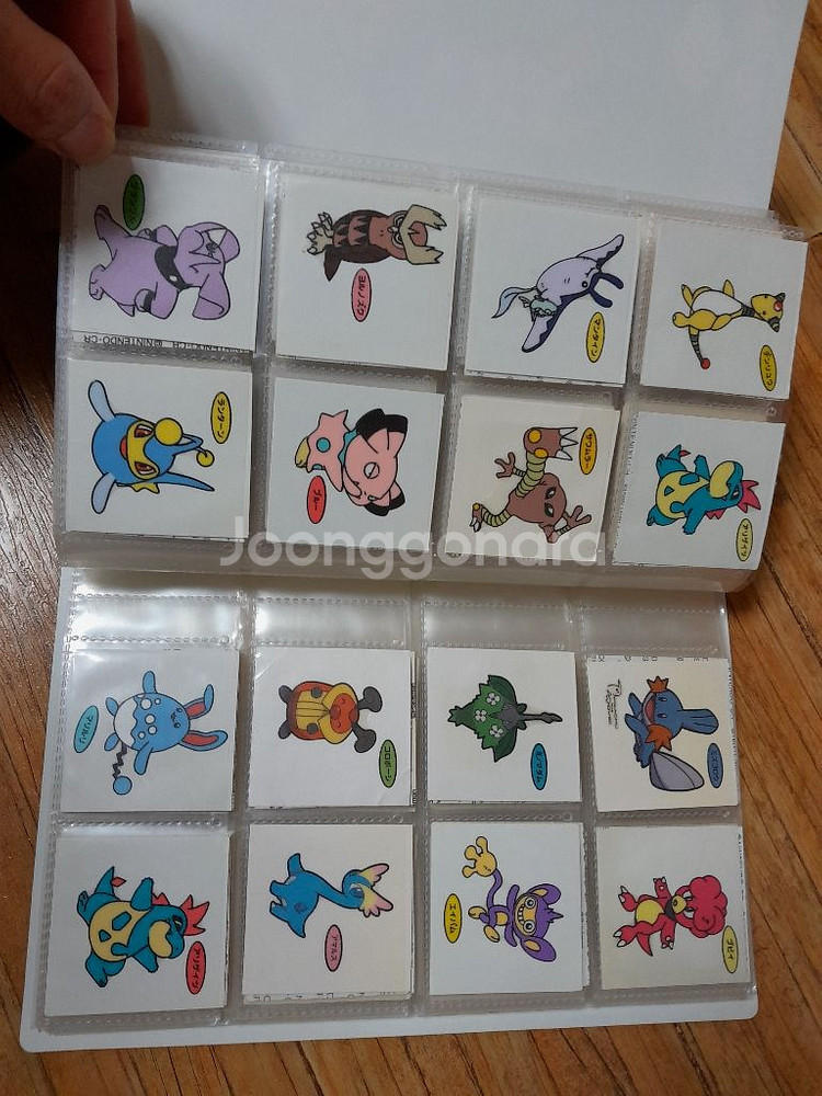 일본판 원조 띠부씰 160장 일괄--3