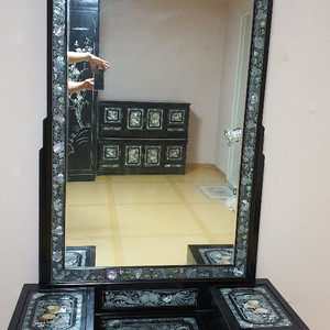 자개장 과 거울 (3 piece)